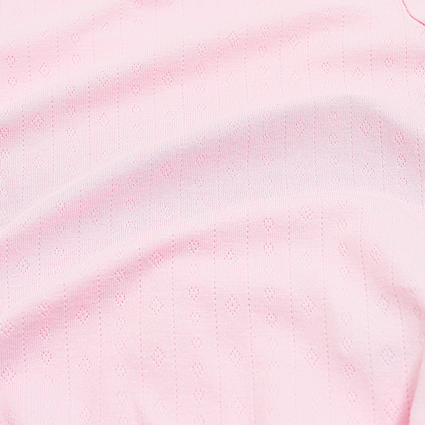 Pointelle Kimono Bodysuit in Sakura